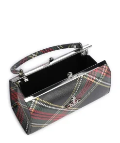 Doll Frame Saffiano Printed XL Handtasche Lederimitat mehrfarbig