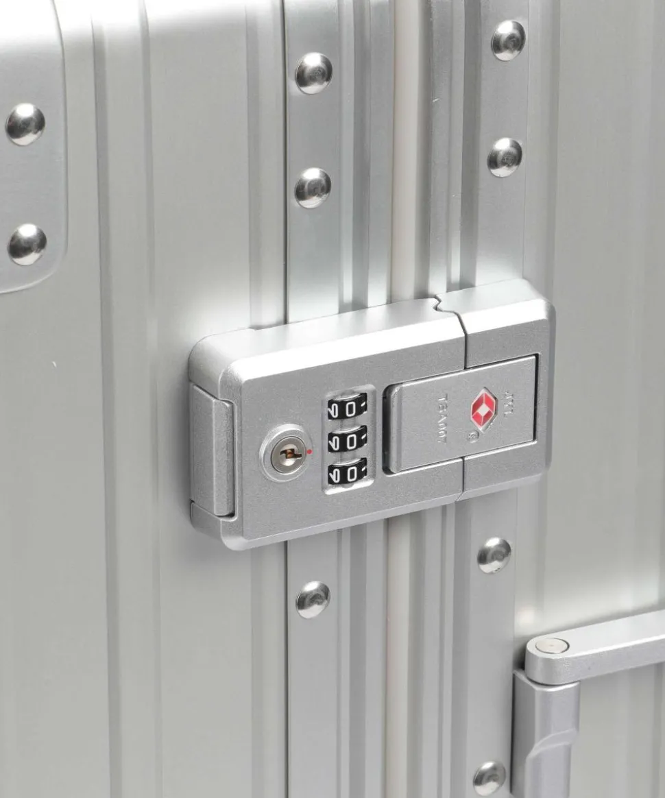 Domestic Carry-On FF 4-Rollen Trolley silber 53 cm