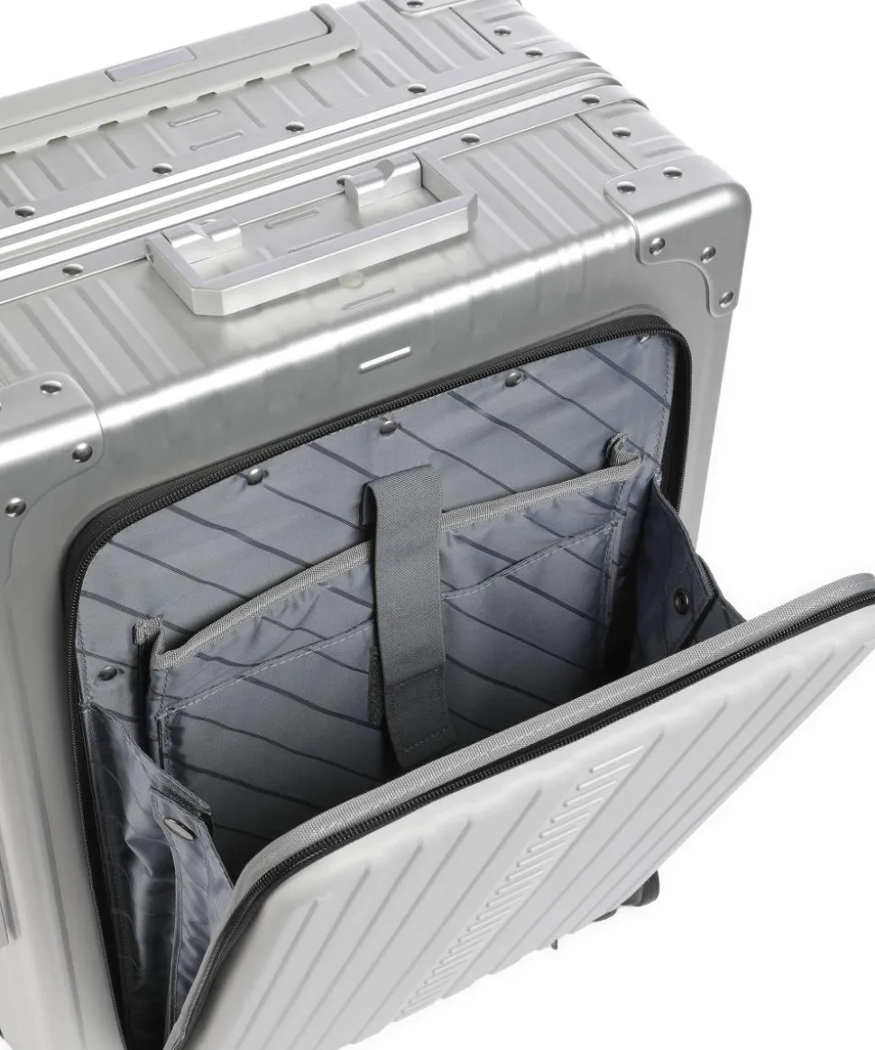 Domestic Carry-On FF 4-Rollen Trolley silber 53 cm