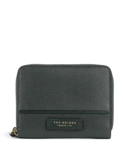 Domitilla Geldbörse fein genarbtes Rindsleder grün