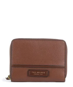 Domitilla Geldbörse fein genarbtes Rindsleder braun