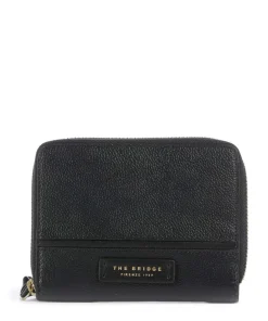 Domitilla Geldbörse fein genarbtes Rindsleder schwarz