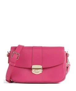 Donna Fia Umhängetasche fein genarbtes Rindsleder pink