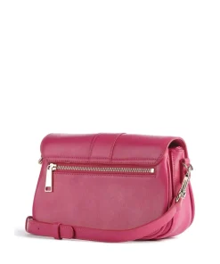 Donna Fia Umhängetasche fein genarbtes Rindsleder pink