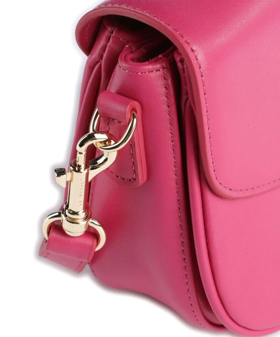 Donna Fia Umhängetasche fein genarbtes Rindsleder pink