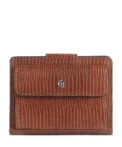 Donna RFID Geldbörse Rindsleder cognac