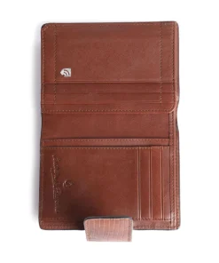 Donna RFID Geldbörse Rindsleder cognac