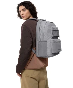 Double Office Rucksack 17″ Polyester grau