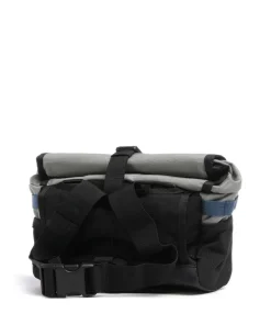 Doubletrack Lenkertasche Nylon grau/schwarz