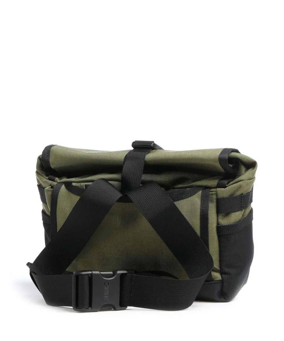 Doubletrack Lenkertasche Nylon grün/schwarz