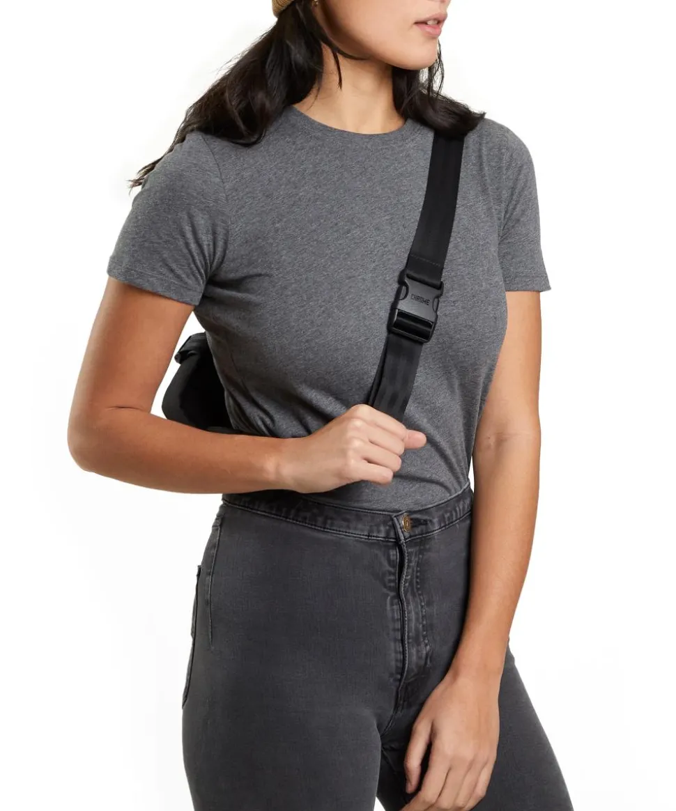 Doubletrack M Rahmentasche Nylon schwarz