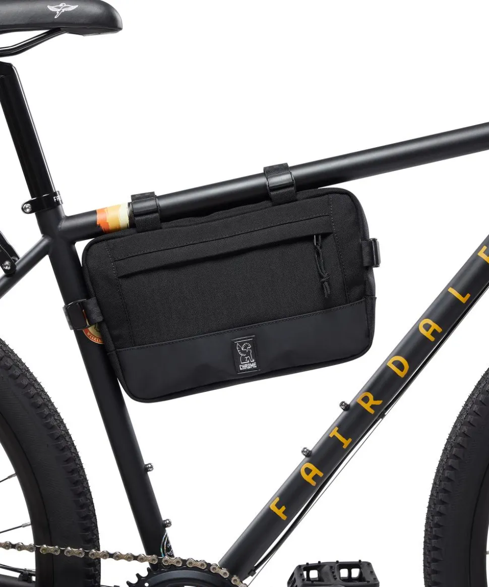 Doubletrack M Rahmentasche Nylon schwarz