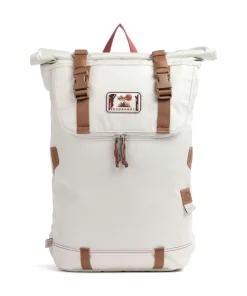 Dreamwalker Christopher Rolltop Rucksack 15″ recyceltes Polyester beige