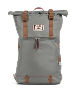 Dreamwalker Christopher Rolltop Rucksack 15″ recyceltes Polyester graugrün