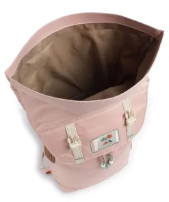 Dreamwalker Christopher Small Rolltop Rucksack 13″ recyceltes Polyester rosa