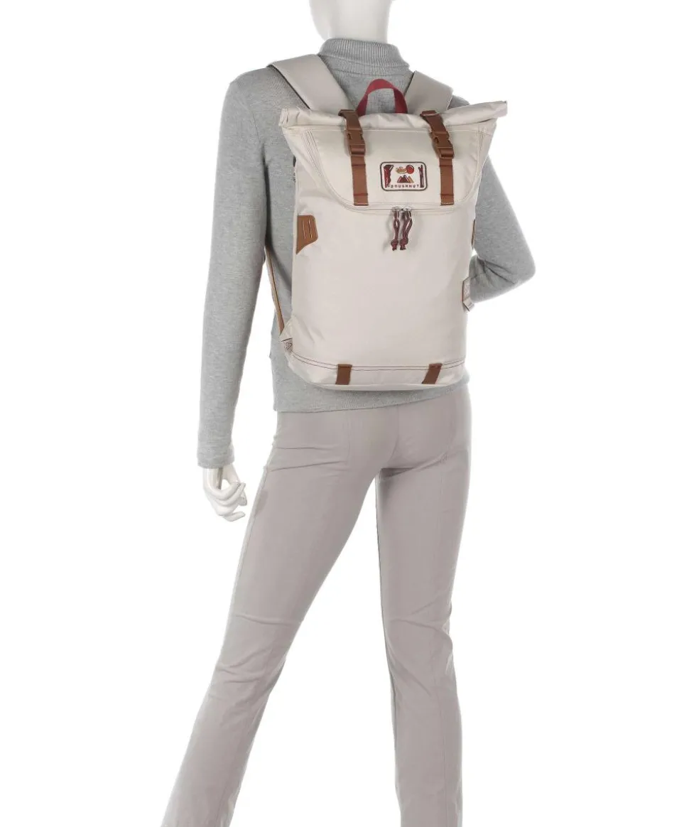 Dreamwalker Christopher Small Rolltop Rucksack 13″ recyceltes Polyester graugrün