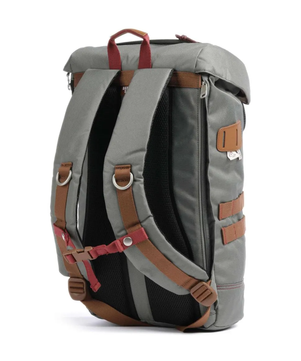 Dreamwalker Colorado Rucksack 15″ recyceltes Polyester graugrün