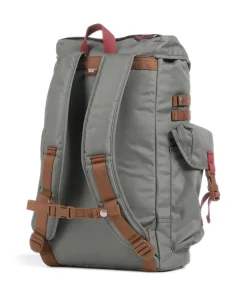 Dreamwalker Grounder Rucksack 15″ recyceltes Polyester graugrün