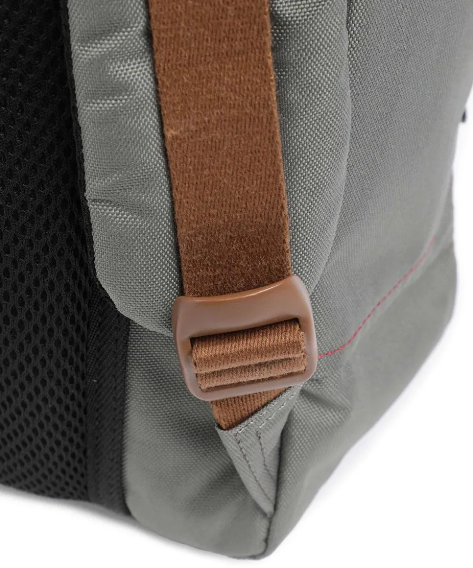 Dreamwalker Macaroon Large Rucksack 15″ recyceltes Polyester graugrün