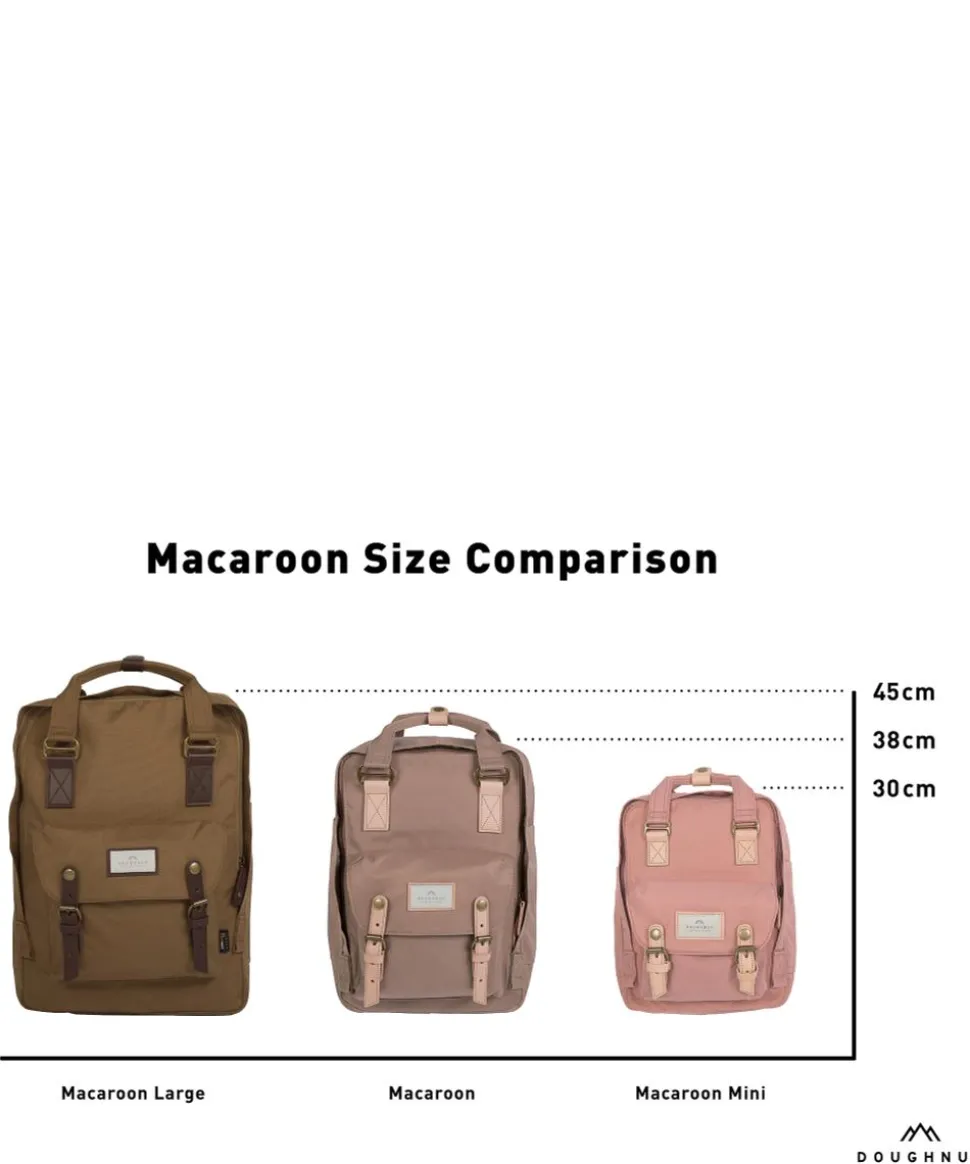 Dreamwalker Macaroon Rucksack 14″ recyceltes Polyester beige