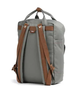 Dreamwalker Macaroon Rucksack 14″ recyceltes Polyester graugrün