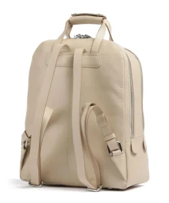 Dukes Place Rucksack fein genarbtes Rindsleder beige