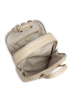 Dukes Place Rucksack fein genarbtes Rindsleder beige