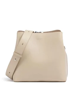 Dukes Place Umhängetasche fein genarbtes Rindsleder beige