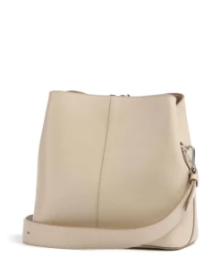 Dukes Place Umhängetasche fein genarbtes Rindsleder beige