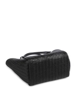 Durini 24 Shopper Lederimitat schwarz