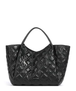 Durini 24 Shopper Lederimitat schwarz