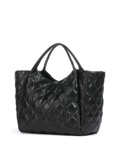 Durini 24 Shopper Lederimitat schwarz