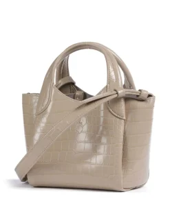 Durini 24 Umhängetasche Lederimitat beige