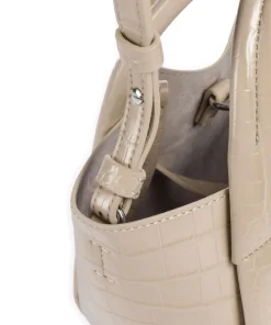 Durini 24 Umhängetasche Lederimitat beige