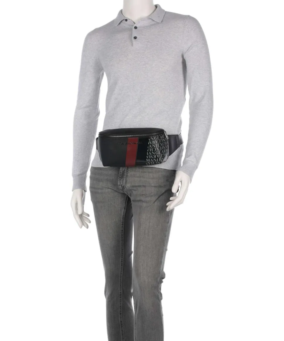 Dylan Gürteltasche Lederimitat schwarz