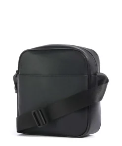 Dylan Umhängetasche Lederimitat schwarz