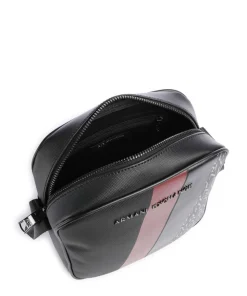 Dylan Umhängetasche Lederimitat schwarz