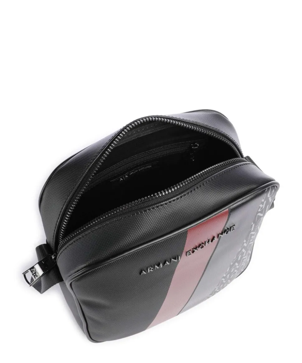 Dylan Umhängetasche Lederimitat schwarz