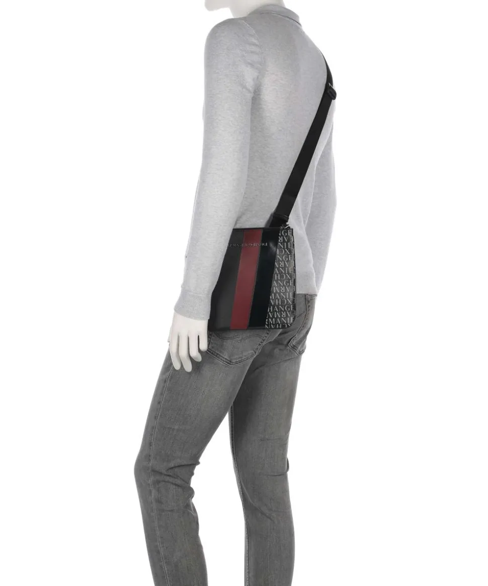 Dylan Umhängetasche Lederimitat schwarz