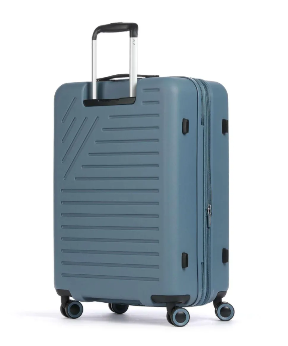 Dynabelt 4-Rollen Trolley blaugrau 66 cm