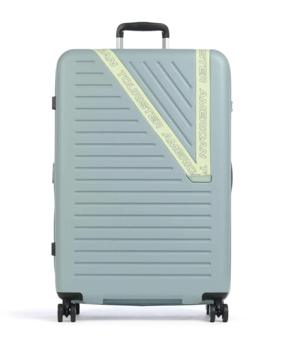 Dynabelt 4-Rollen Trolley graugrün 77 cm