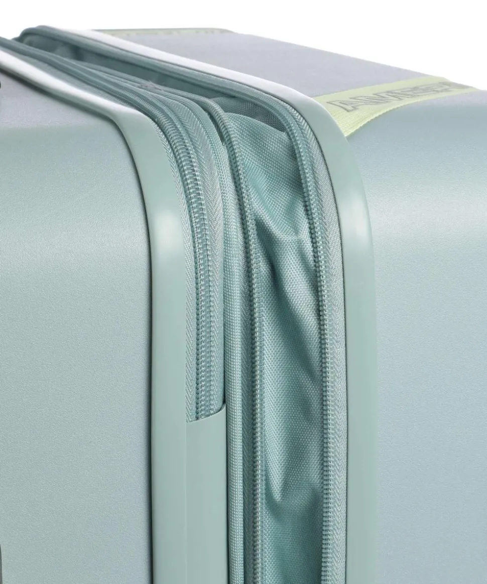 Dynabelt 4-Rollen Trolley graugrün 77 cm