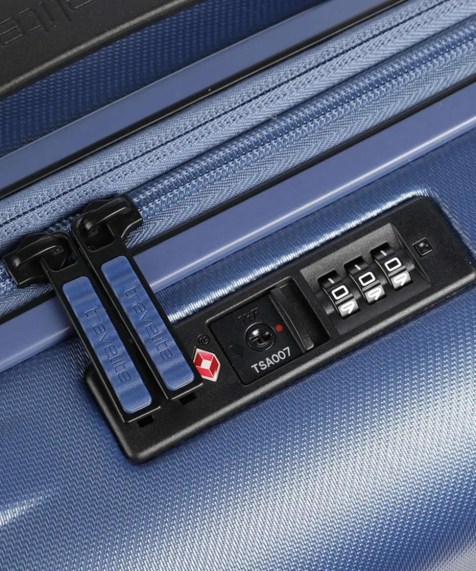 Dynamiic 4-Rollen Trolley blaugrau 55 cm