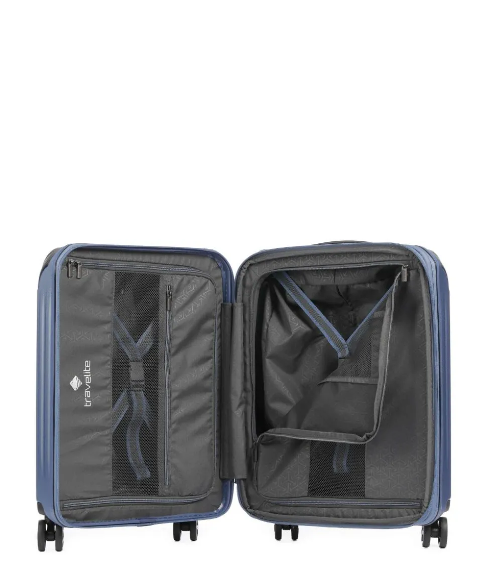 Dynamiic 4-Rollen Trolley blaugrau 55 cm