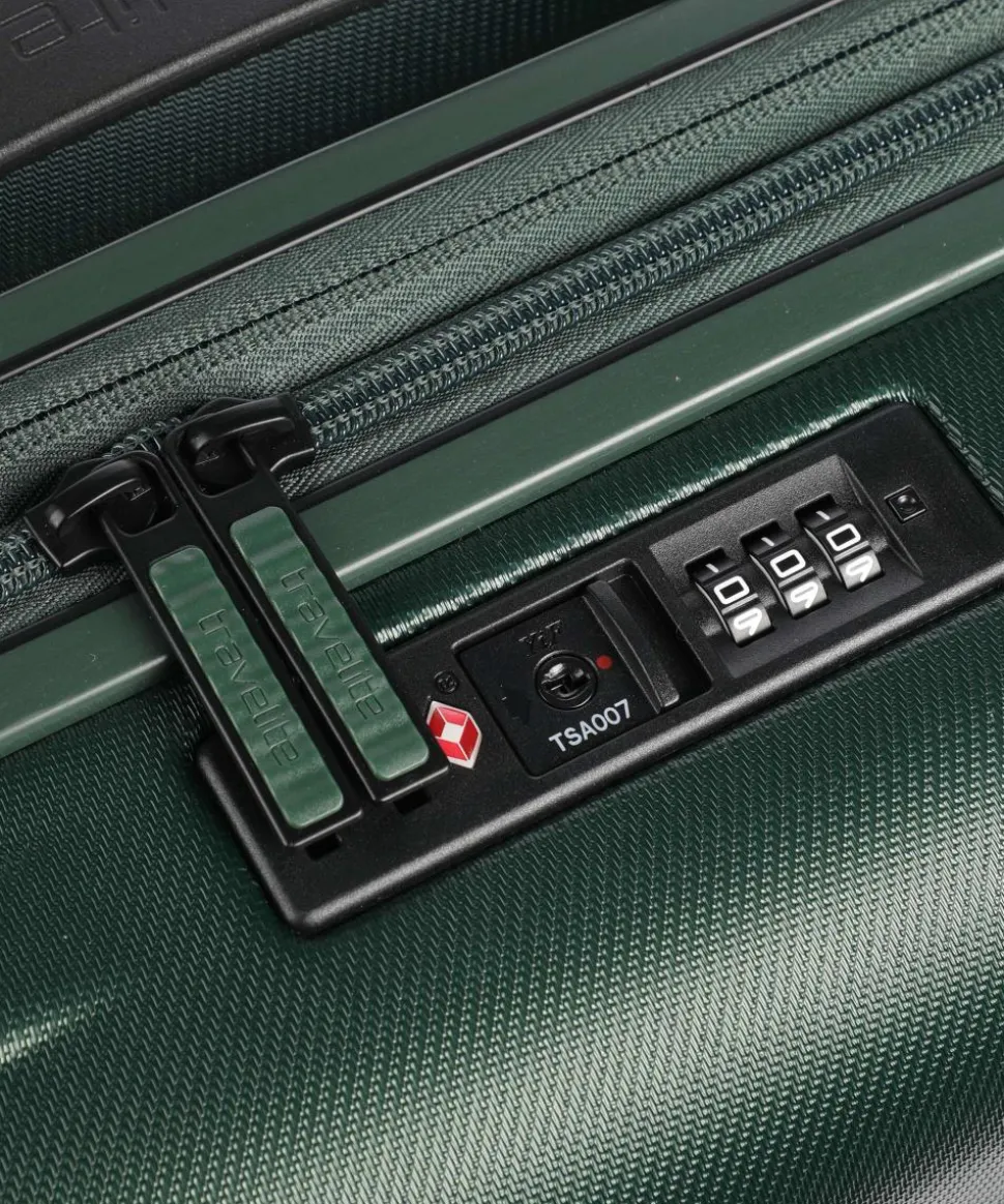 Dynamiic 4-Rollen Trolley dunkelgrün 55 cm