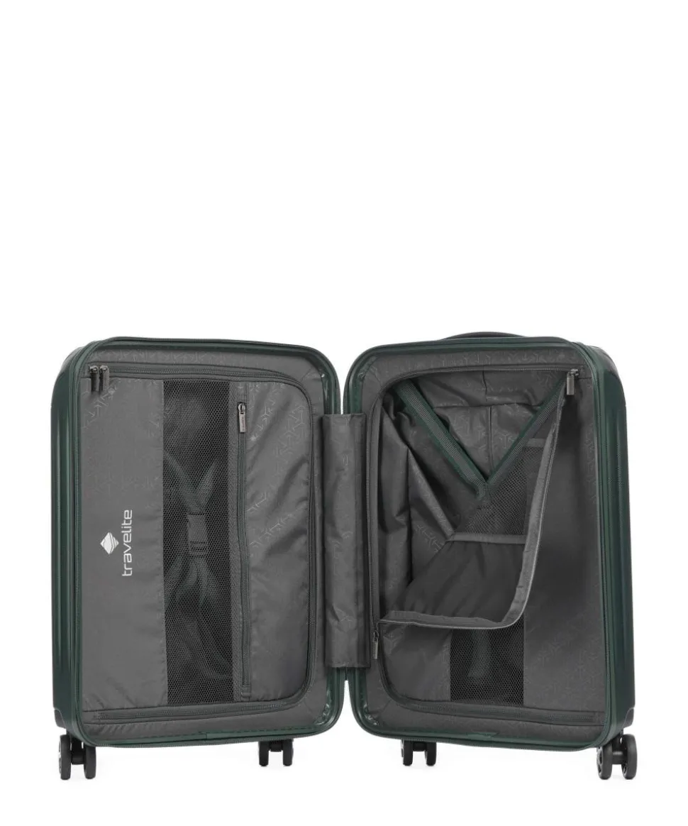 Dynamiic 4-Rollen Trolley dunkelgrün 55 cm