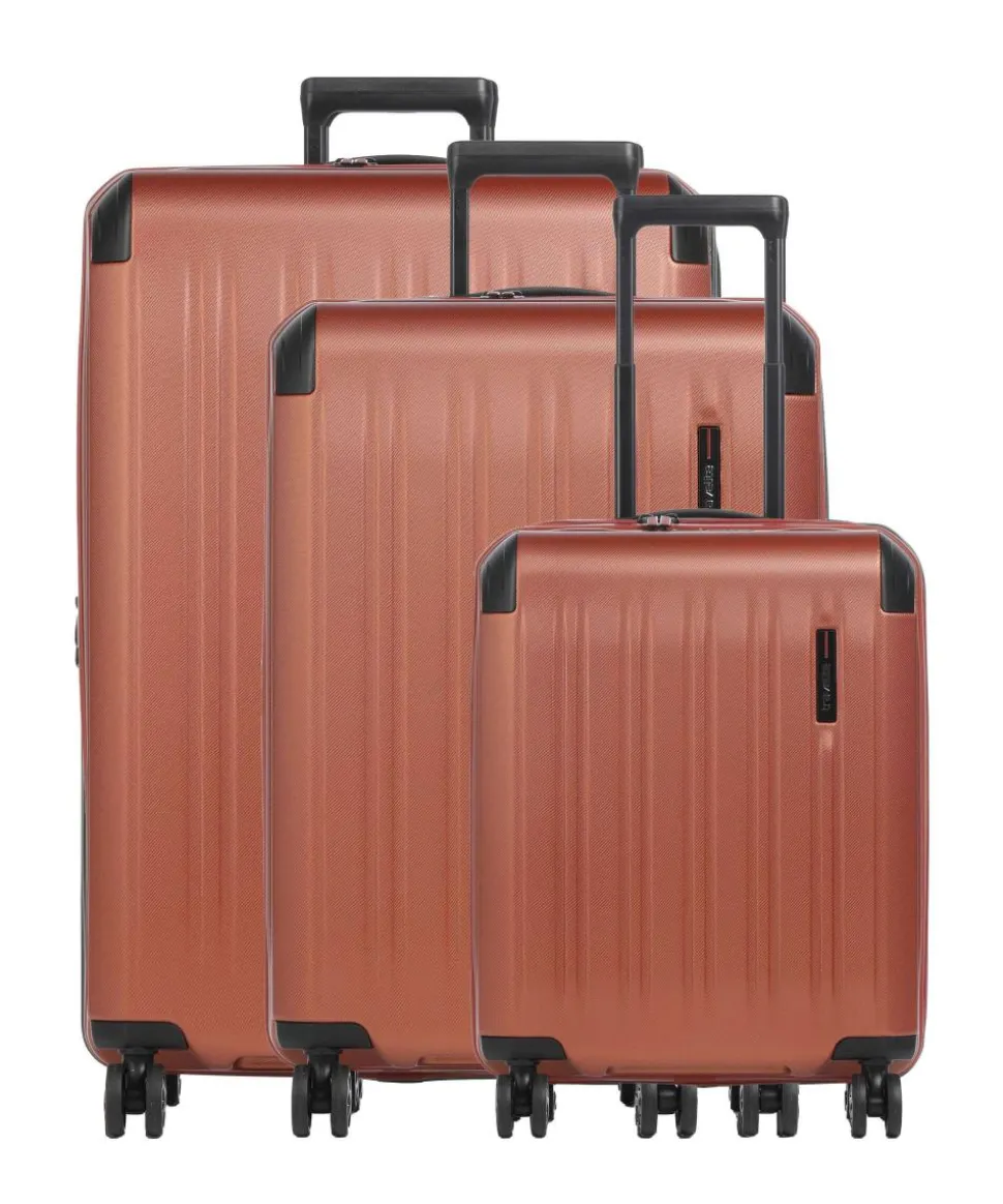 Dynamiic 4-Rollen Trolley Set orange 76