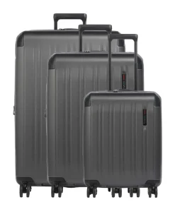 Dynamiic 4-Rollen Trolley Set anthrazit 76