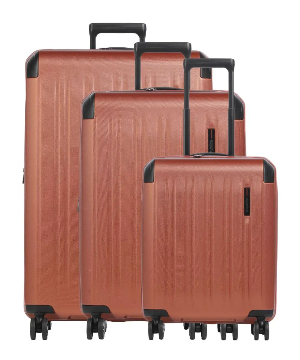 Dynamiic 4-Rollen Trolley Set orange 76