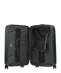 Dynamiic 4-Rollen Trolley Set dunkelgrün 76